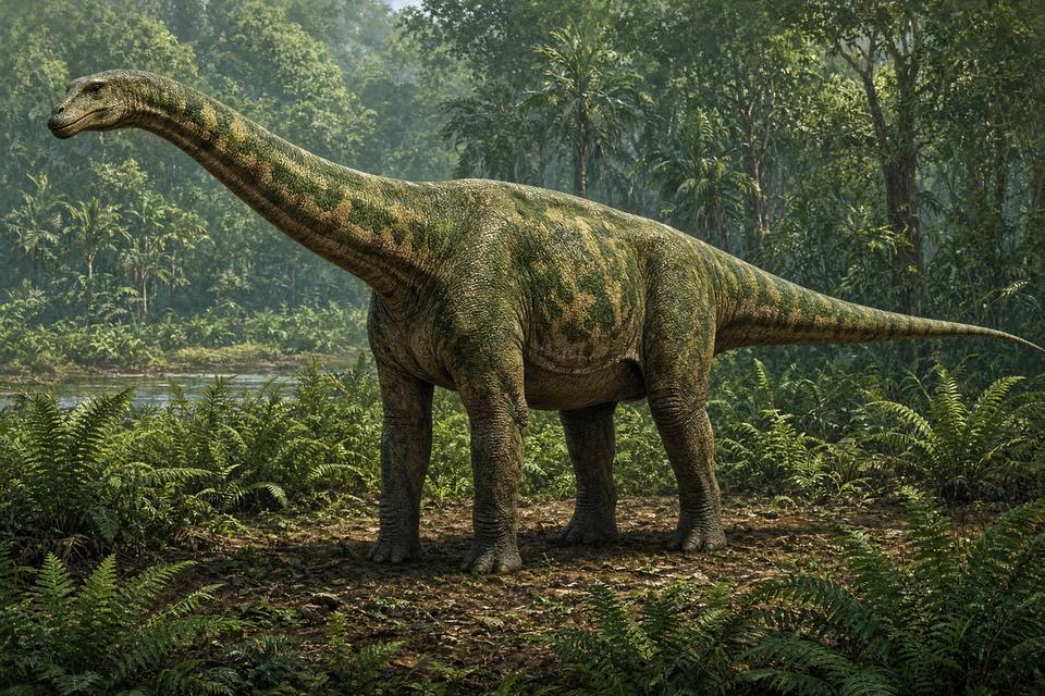 Original drawing of Adamantisaurus