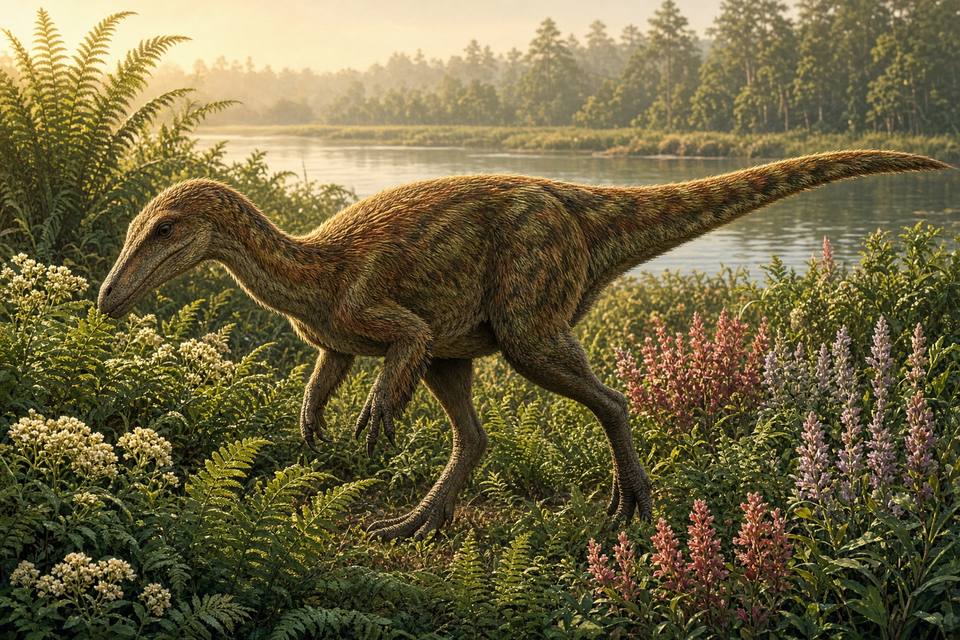 Original drawing of Afromimus