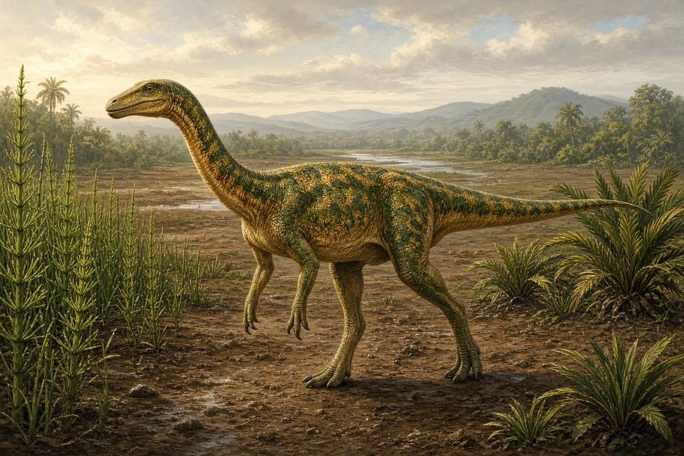 Original drawing of Agrosaurus