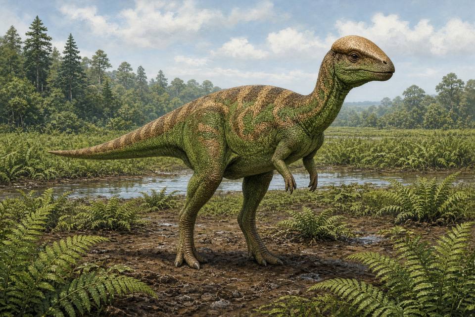 Original drawing of Alaskacephale