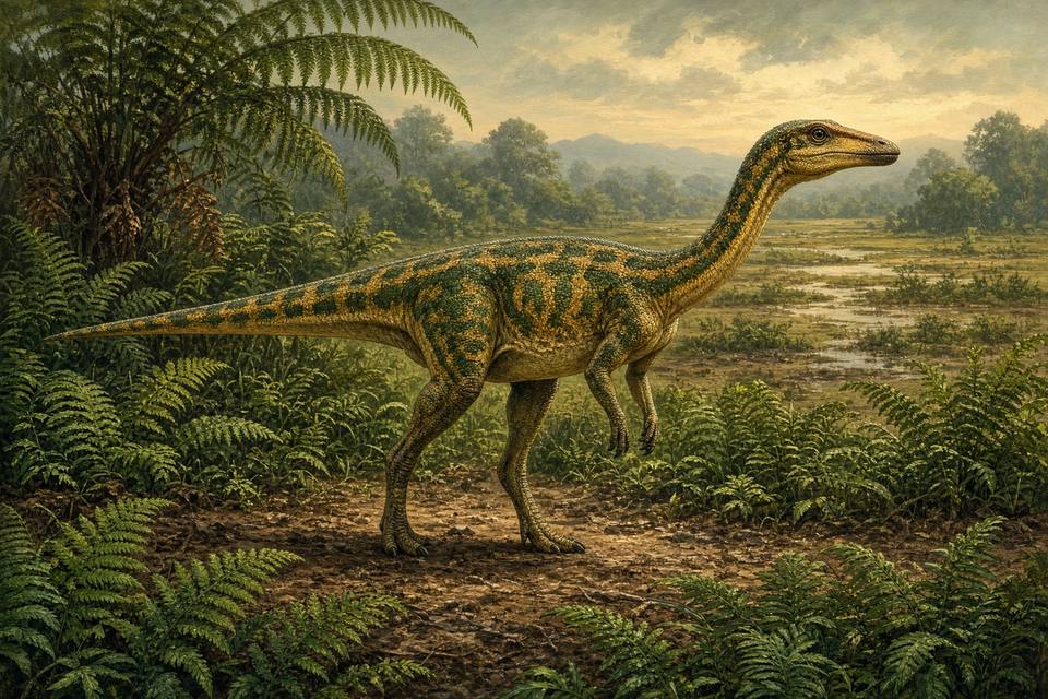 Original drawing of Albertadromeus