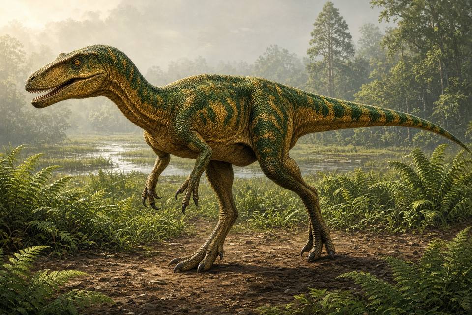 Original drawing of Alectrosaurus