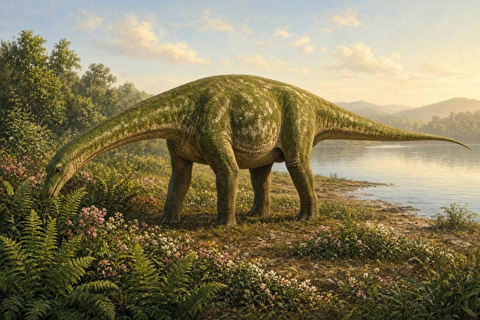 Original drawing of Algoasaurus
