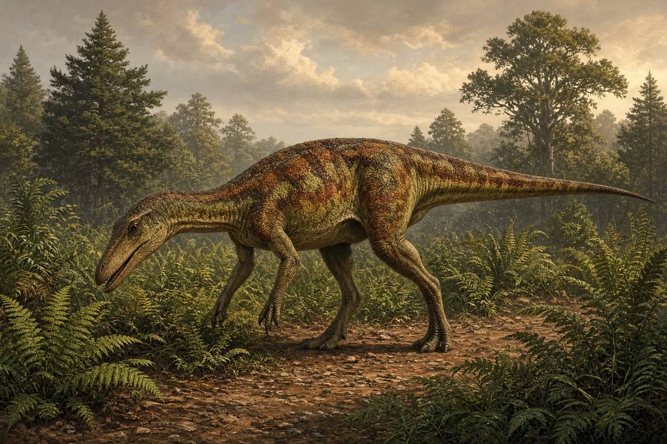 Original drawing of Alocodon