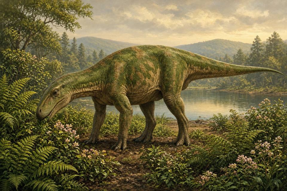 Original drawing of Altirhinus
