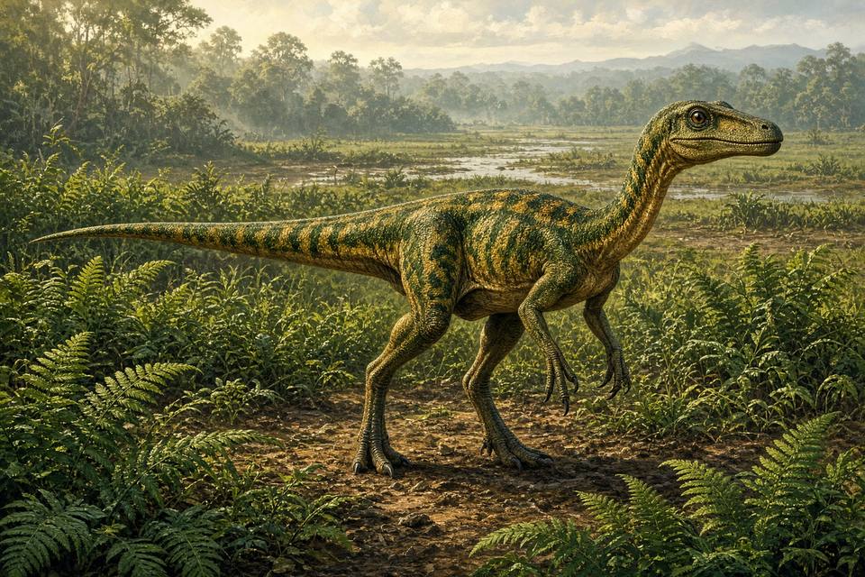 Original drawing of Alvarezsaurus