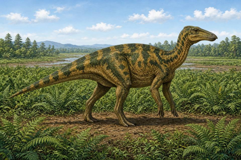 Original drawing of Amurosaurus