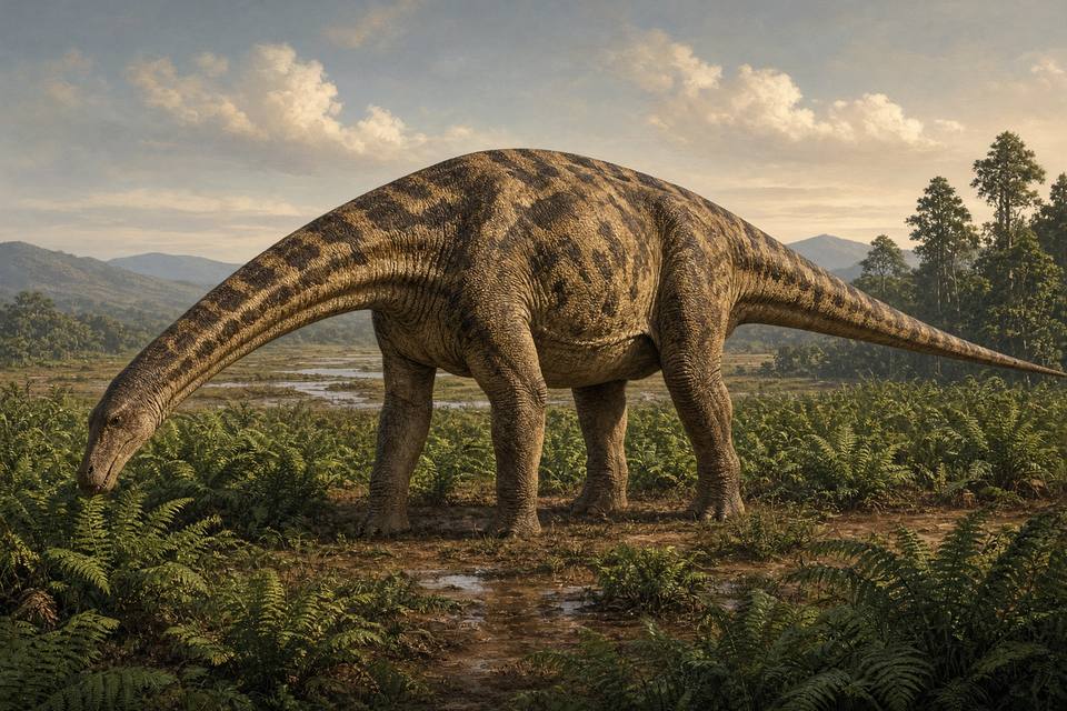 Original drawing of Andesaurus