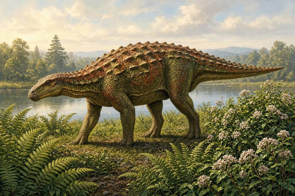 Original drawing of Anoplosaurus