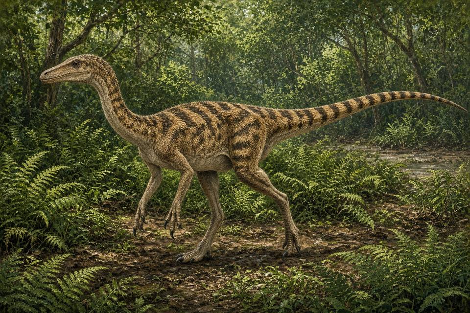 Original drawing of Anserimimus