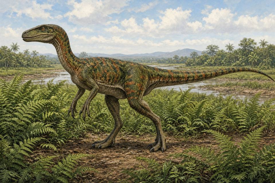 Original drawing of Aoniraptor