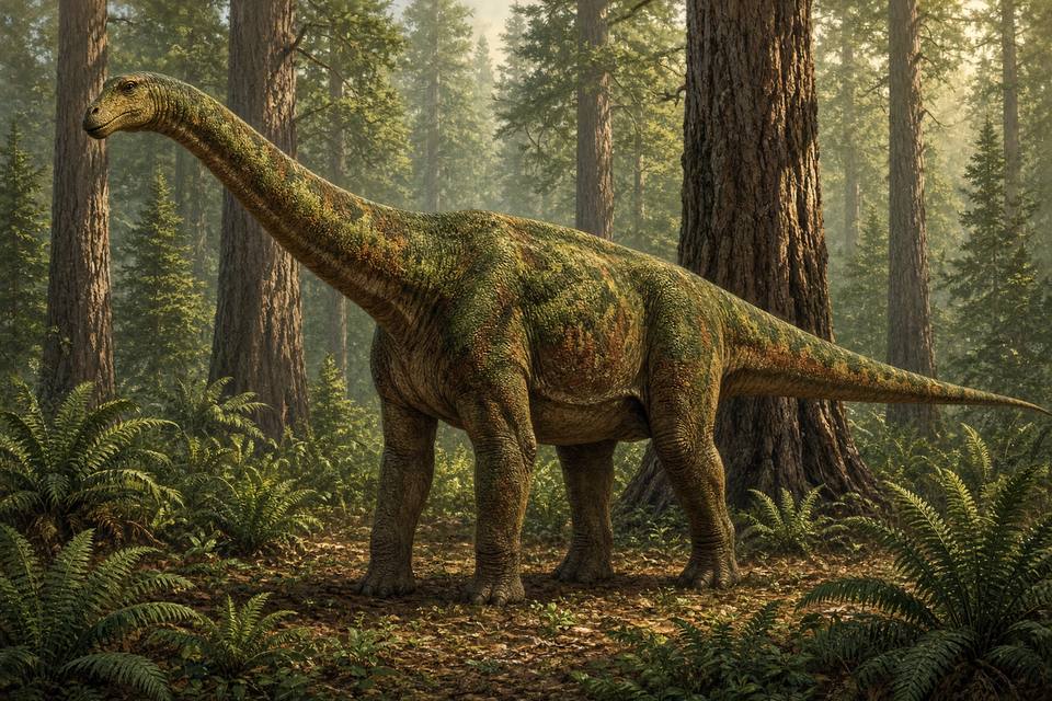 Original drawing of Ardetosaurus