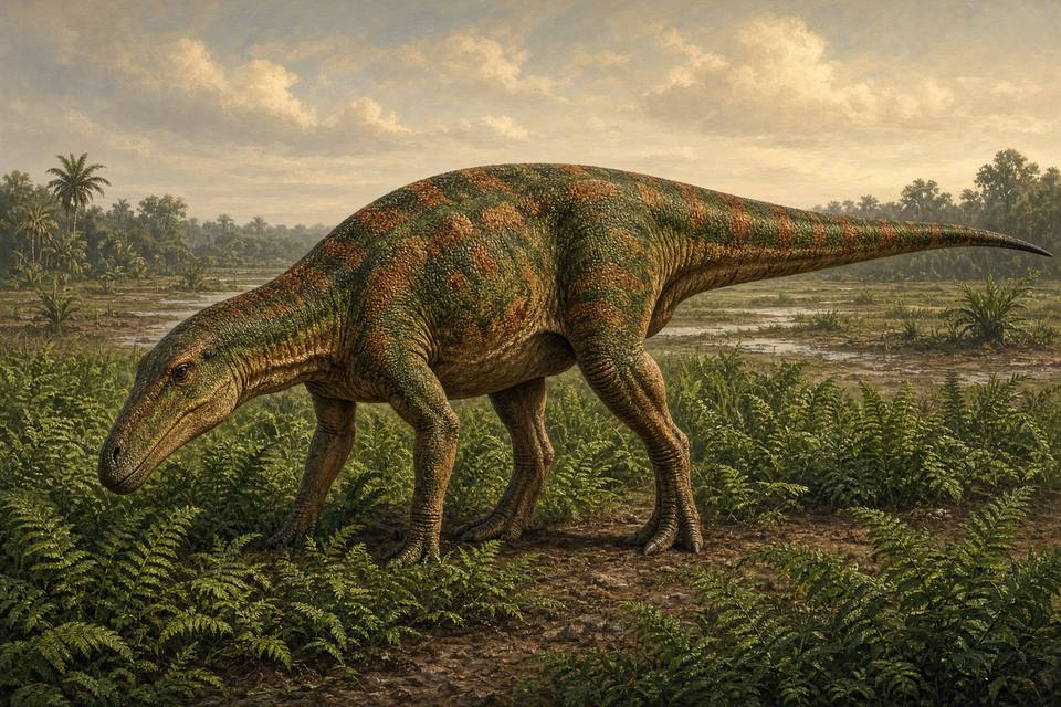 Original drawing of Arenysaurus