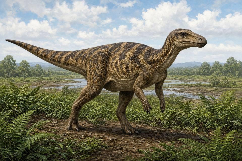 Original drawing of Arstanosaurus