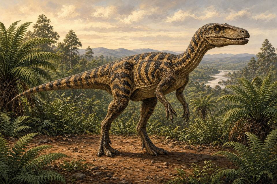 Original drawing of Asfaltovenator