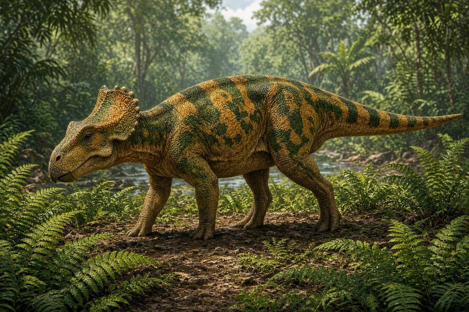 Original drawing of Asiaceratops