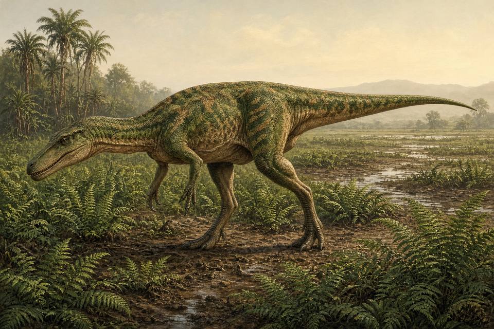 Original drawing of Australovenator