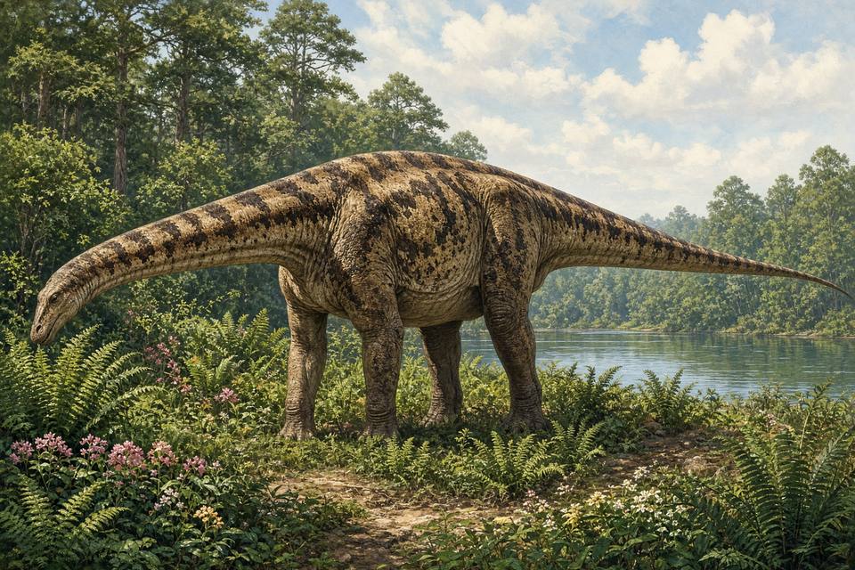 Original drawing of Austrosaurus