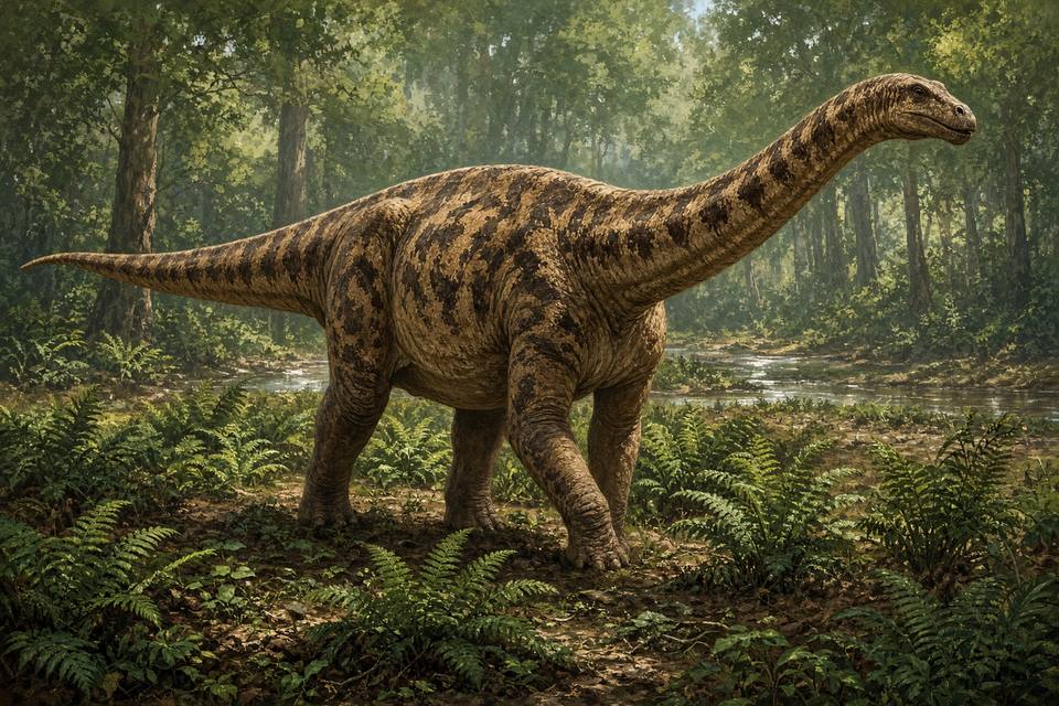 Original drawing of Baalsaurus