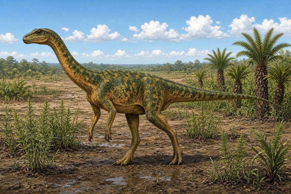 Original drawing of Bagualosaurus