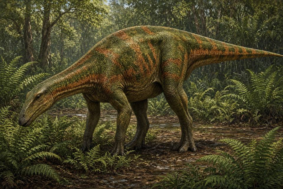 Original drawing of Barsboldia