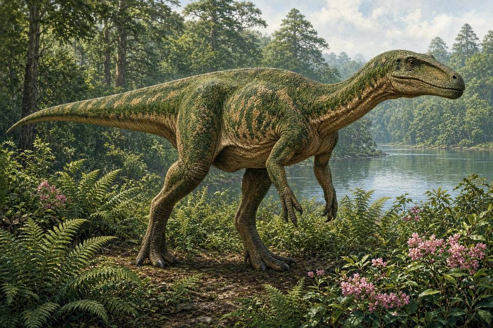 Original drawing of Bayannurosaurus