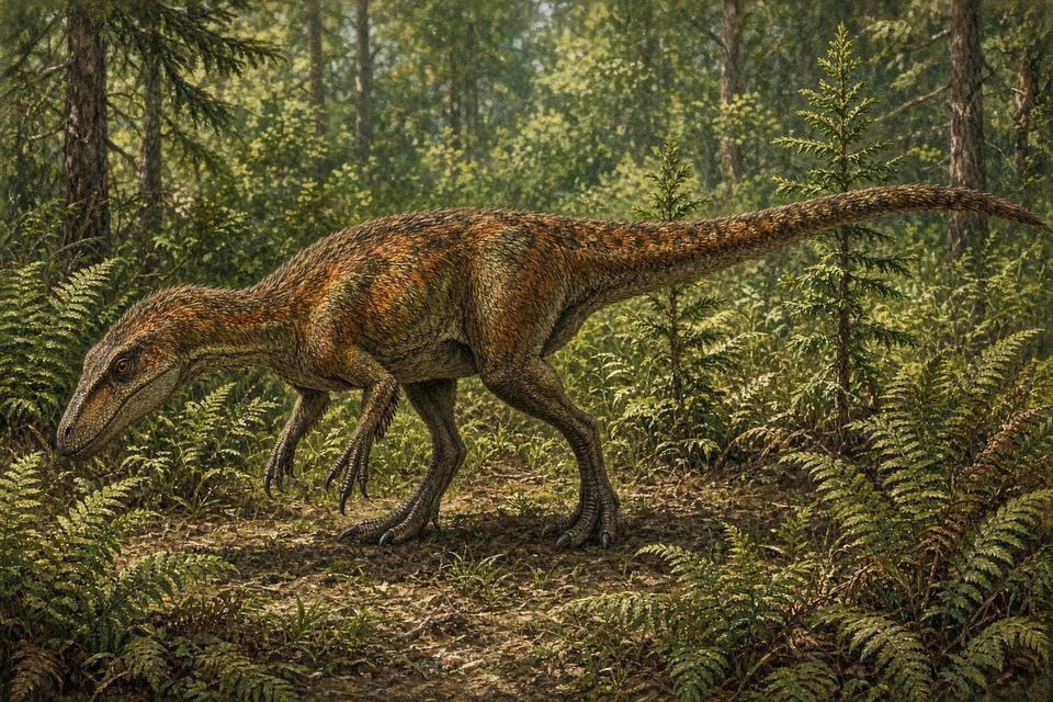 Original drawing of Berberosaurus
