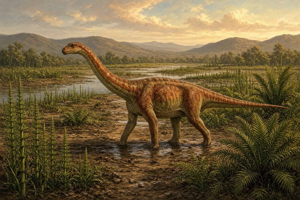 Original drawing of Blikanasaurus
