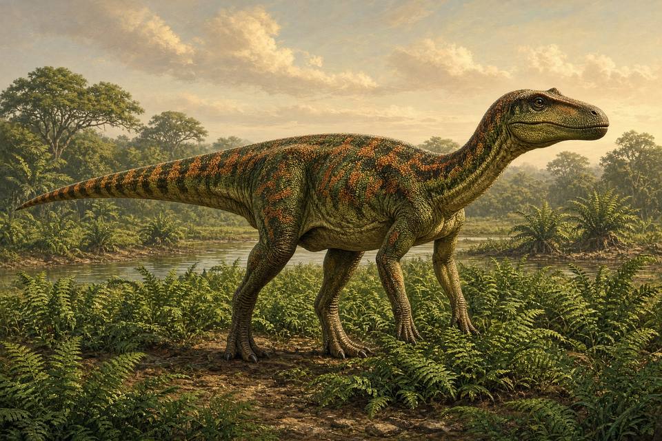 Original drawing of Bonapartesaurus