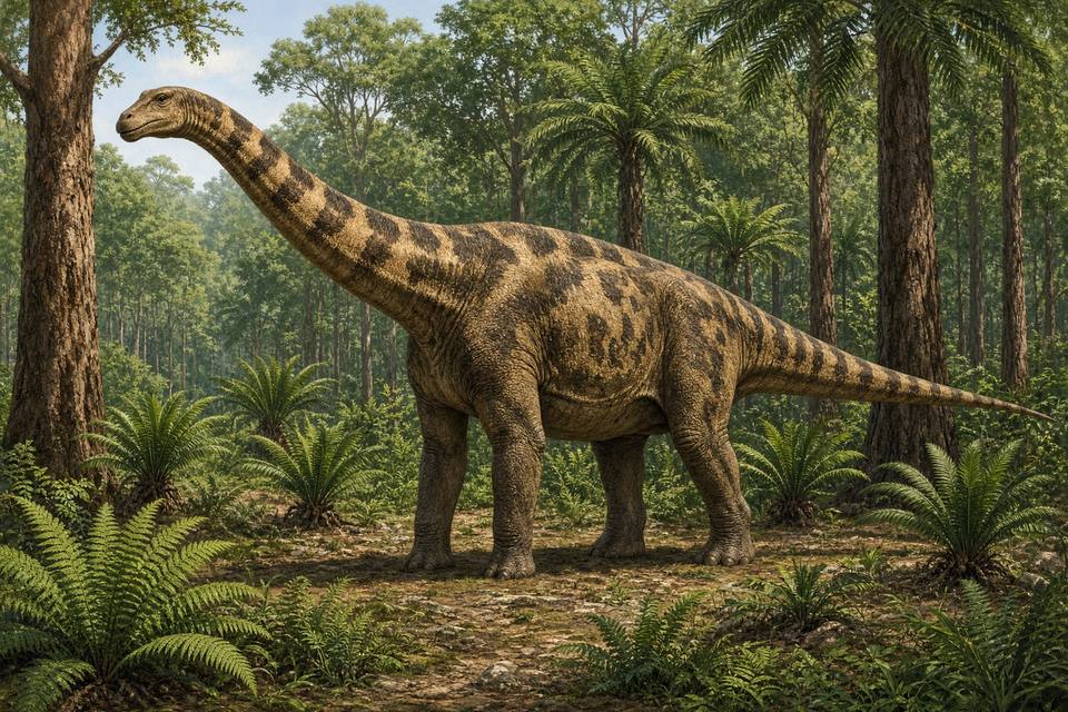 Original drawing of Bothriospondylus