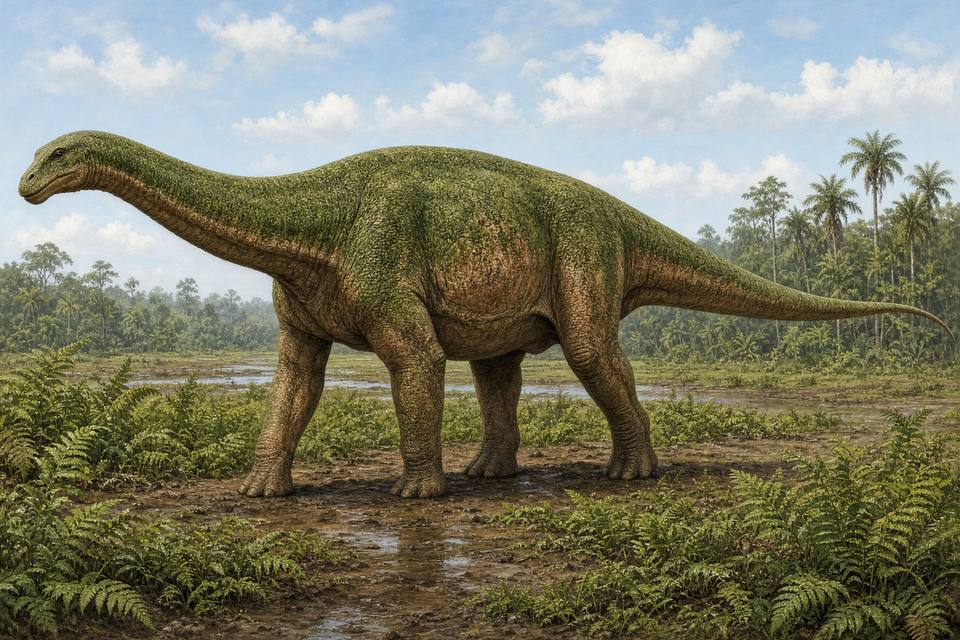 Original drawing of Brasilotitan