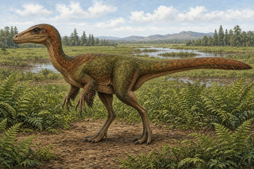 Original drawing of Byronosaurus