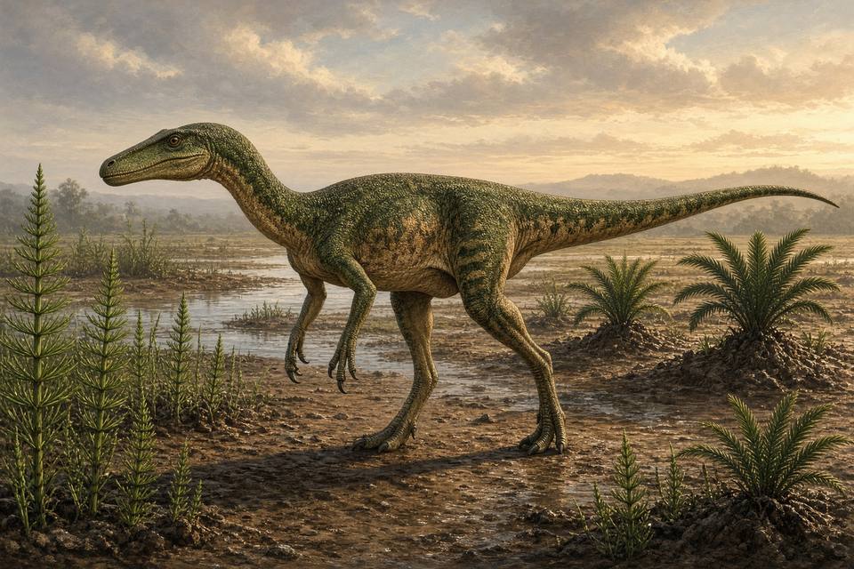 Original drawing of Camposaurus