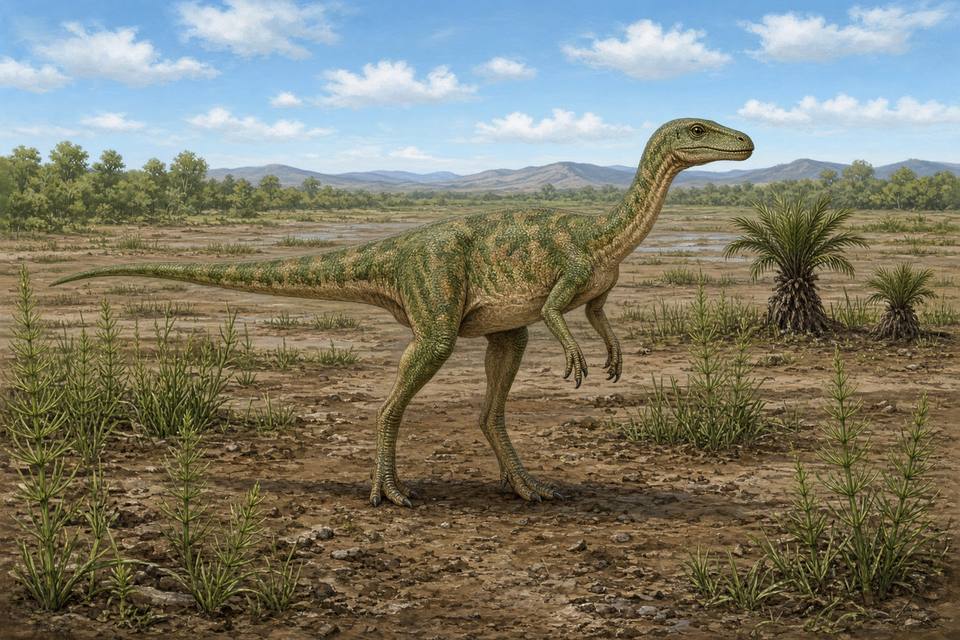 Original drawing of Caseosaurus