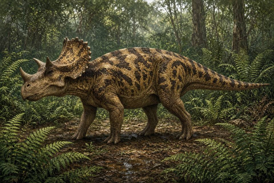 Original drawing of Centrosaurus