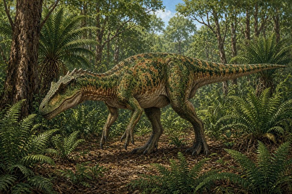 Original drawing of Ceratosaurus