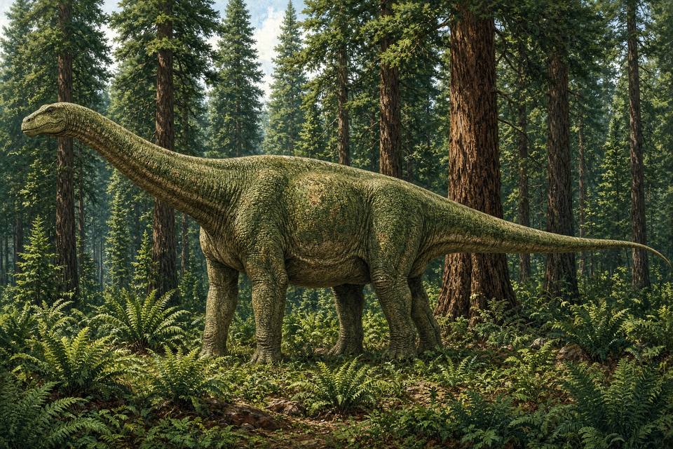 Original drawing of Cetiosaurus