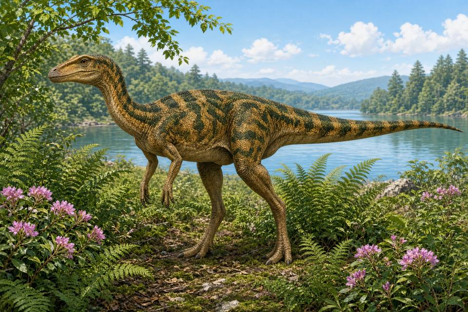 Original drawing of Changchunsaurus