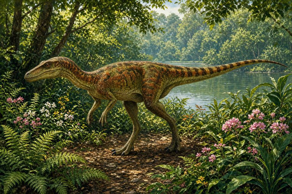 Original drawing of Changzhousaurus