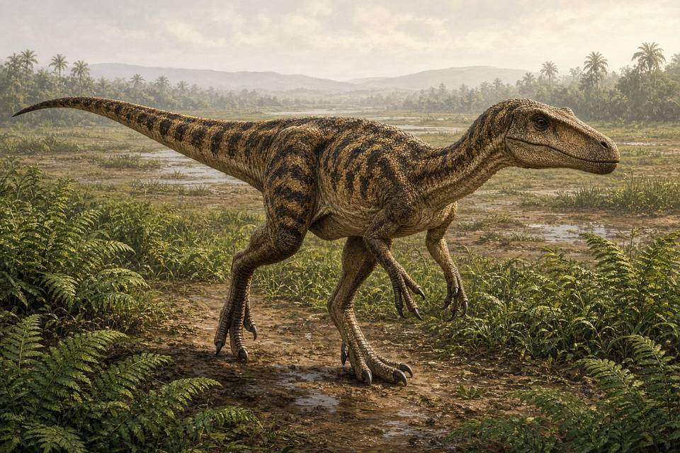 Original drawing of Chenanisaurus