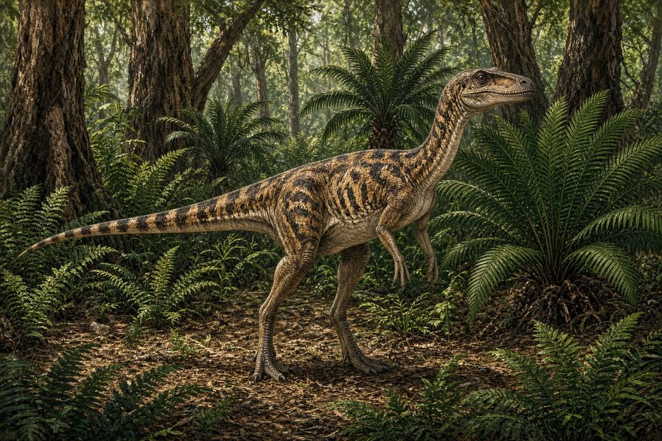 Original drawing of Chilesaurus