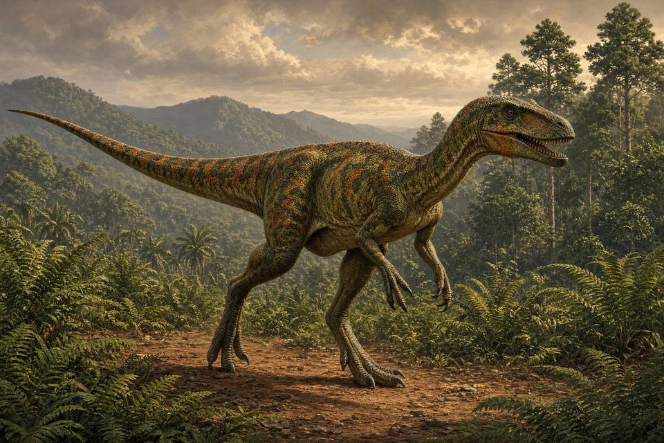 Original drawing of Chuandongocoelurus