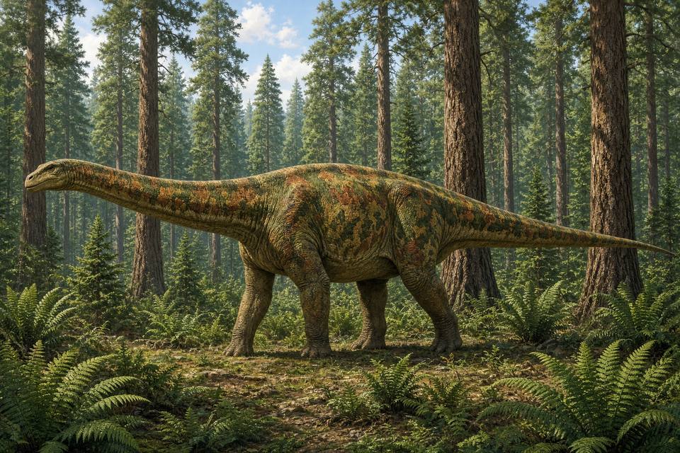 Original drawing of Chuanjiesaurus