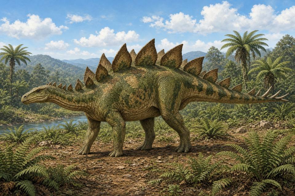 Original drawing of Chungkingosaurus