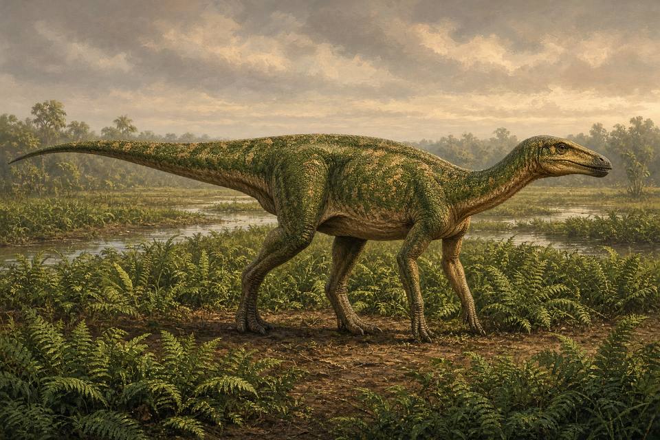 Original drawing of Claosaurus