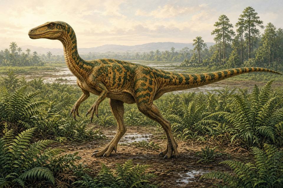 Original drawing of Coeluroides