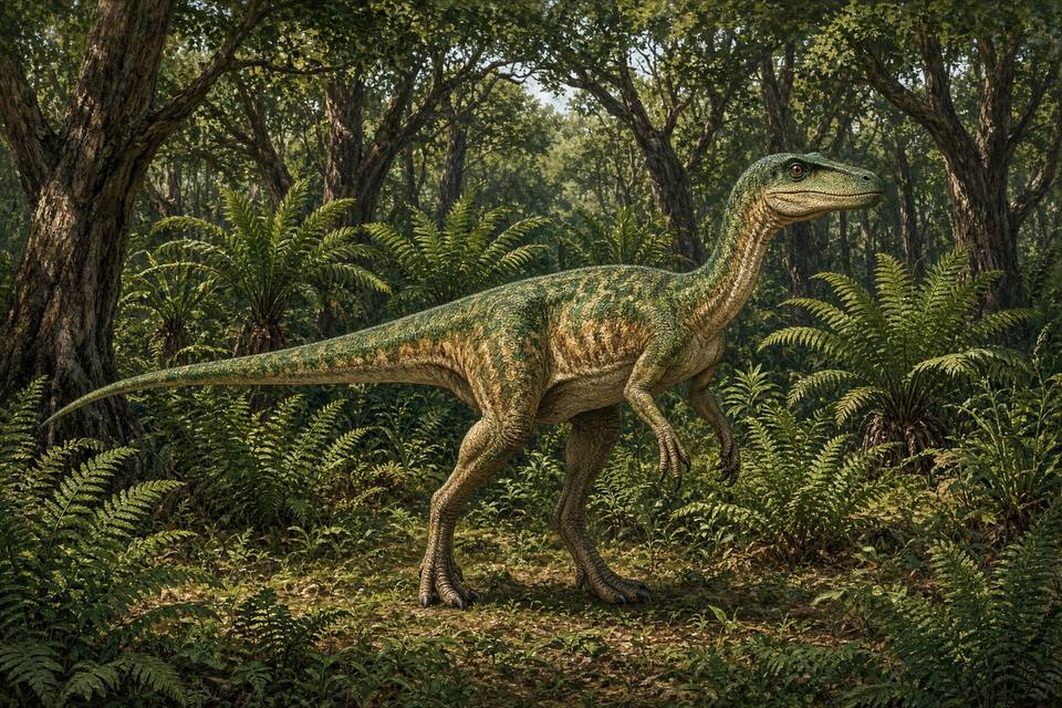 Original drawing of Coelurus