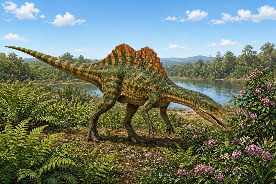 Original drawing of Concavenator