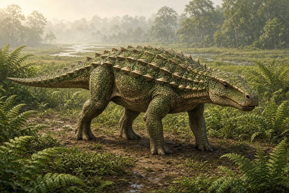 Original drawing of Crichtonsaurus