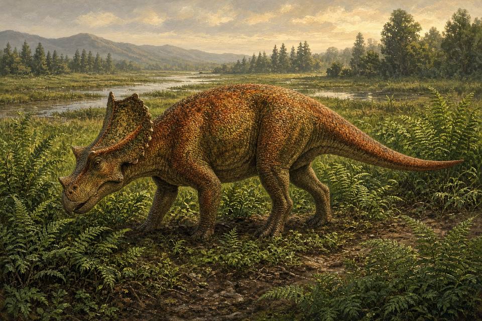 Original drawing of Crittendenceratops